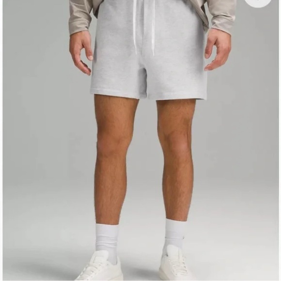 lululemon athletica Other - Lululemon Men Steady State Short 5" Light Grey Size Large Excellent Condition